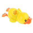 thumbnail image 2 of Juguete de amarillo para para bebés , cadena enrollable, juguete de agua para bañarse, juguete para bañera y piscina Hugo Juguete Wind Up Duck, 2 of 6