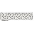 thumbnail image 3 of Floral Fabric by the Yard, Continuos Flower Ornaments Grunge Style Elements in Pastel Tones Illustration, Upholstery Fabric for Dining Chairs Home Decor Accents, Pearl and Grey by Ambesonne, 3 of 5
