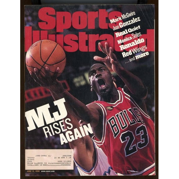 Sports Illustrated June 15 1998 Michael Jordan Chicago Bulls