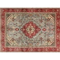 thumbnail image 1 of Ahgly Company Machine Washable Indoor Rectangle Traditional Light French Beige Brown Area Rugs, 7' x 10', 1 of 7