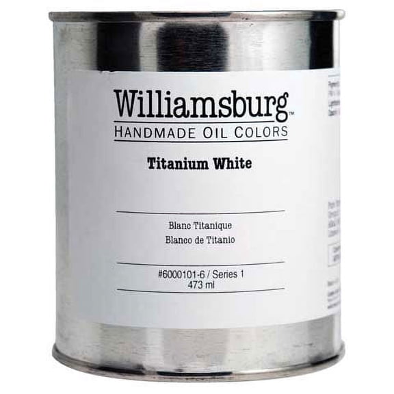 Williamsburg Handmade Oil Paint - French Raw Sienna, 16 oz can