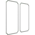 thumbnail image 2 of Ekena Millwork 31"W x 62"H Bulwark Rope Panel Moulding Kit (Double Panel), 2 of 10