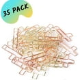 thumbnail image 2 of Mr. Pen- Cross Paper Clips, 35 Pack (Gold and Rose Gold Color), Bible Paper Clips, Journaling Paper Clips, Bible Study, 2 of 5