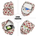 thumbnail image 5 of ALAZA Cherry Fruits Bow Womens Travel Laptop Backpack Large Daypack Ladies Shoulder Bags M, 5 of 7