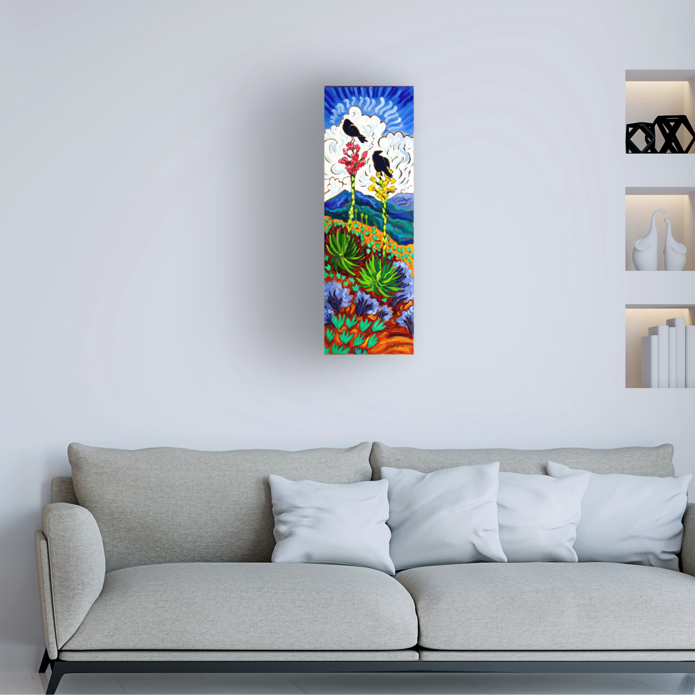 Cathy Carey 'The View' Canvas Art