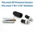 thumbnail image 6 of Oil Pressure Switch Socket 3/8" Drive or 1 1/8" hex Fits 1" and 1 1/16" Switches Up to 2 5/8" Long Oil Pressure Switches Oil Pressure Sending Socket Sliver, 6 of 13