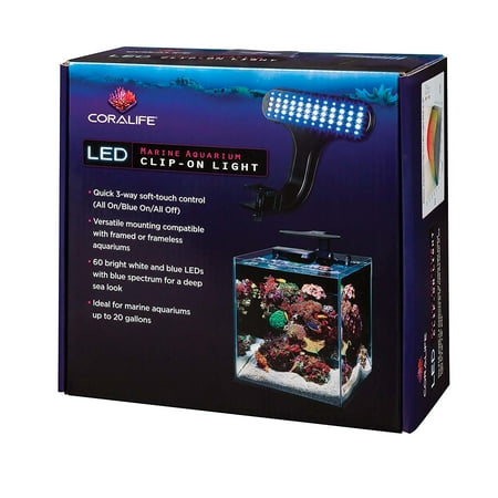 UPC: 0096316000551 | Coralife Clip-On Marine Aquarium LED Light Fixture