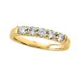 thumbnail image 2 of Finejewelers Diamond Round Partial Way Band, 2 of 7