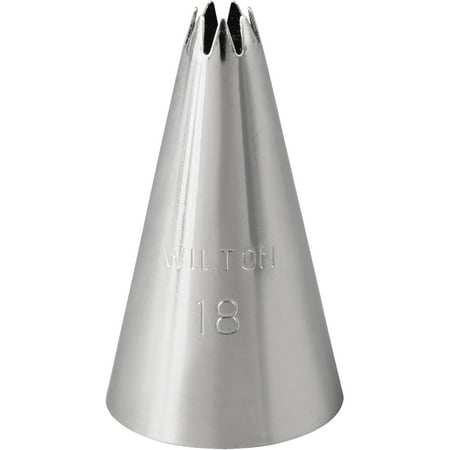 Star Tip - (4 Pack) Wilton Star Icing Tip 18