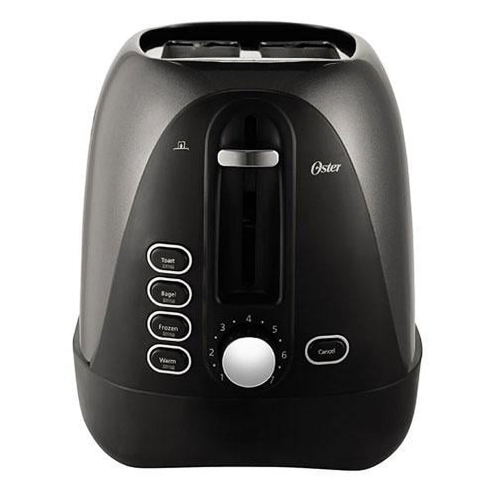 Oster 2-Slice Black Retractable Cord Toaster - Bed Bath & Beyond - 10705189