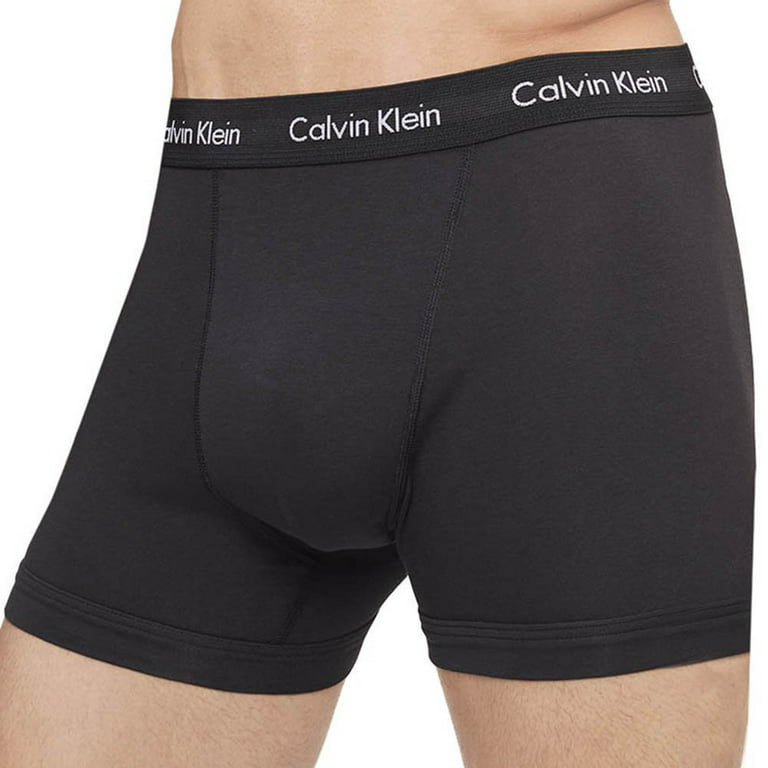 No lo hagas local lo hizo Calvin Klein Men's Boxers 3 Pack Cotton Tagless Stretch Boxer Brief NB2616,  Blue Black, L - Walmart.com