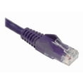 thumbnail image 2 of Eaton Tripp Lite Series Cat5e 350 MHz Snagless Molded (UTP) Ethernet Cable (RJ45 M/M), PoE - Purple, 14 ft. (4.27 m) - Patch cable - RJ-45 (M) to RJ-45 (M) - 14 ft - UTP - CAT 5e - IEEE 802.3ab/IEEE 802.5 - molded, snagless, stranded - purple, 2 of 2