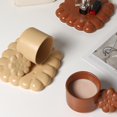 thumbnail image 3 of Juego de tazas de café de cerámica con forma de galleta linda y creativa (marrón), 3 of 4