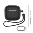 thumbnail image 4 of for AirPods Pro 2 Case with Cleaner Kit, Silicone Protective Case Cover with Keychain, Compatible with Airpod Pro 2 Generation Case, 4 of 7
