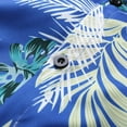thumbnail image 5 of IROINNID Reduced Hawaiian Shirt for Men Hawaiian Short Sleeve Beach Shirt Printed Summer Button Down Shirts,Blue, 5 of 5
