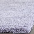 thumbnail image 4 of Safavieh Shag 6' Square Hand Tufted Acrylic Rug in Lilac, 4 of 6