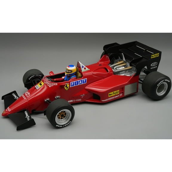 Ferrari 126 C4-M2 F1 World Championship "Presentation Version" (1984) with Driver "Mythos Series" 1/18 Model Car by Tecnomodel