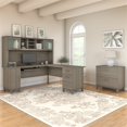 thumbnail image 2 of Bush Furniture Somerset 72W L Desk with Hutch & File Cabinet, 2 of 7