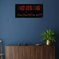 thumbnail image 3 of yotijay Alarm Clocks 12/14H with Day Date Digital Wall Clock for Table Restaurant Living, 3 of 9