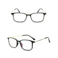 thumbnail image 2 of 2 Pack Rectangular Flexible Readers Blue Light Blocking Reading Glasses TR90, 2 of 3
