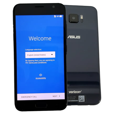 ASUS ZenFone 5 V A006 V520KL 32GB Black Verizon Unlocked Smartphone Cell Phone - (Best Cell Phone Right Now)