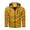 Yellow, variant on YODETEY Men'S Detachable Hooded Jacket Casual Sports Zipper Thin Cotton Jacket Yellow 12(XXL)