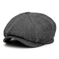 thumbnail image 4 of "Men's Plus Size Peaked Blindfold Flat Beret", 4 of 5