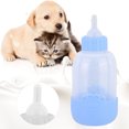 thumbnail image 2 of Juego de biberones de lactancia para mascotas, tetina de silicona suave y segura, 5 uds., 100ml, para perros pequeños y gatos, 2 of 8