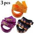 thumbnail image 2 of 3 Rolls 5Yd Halloween Ribbon DIY Printing Gift Wrapping Ribbon Grosgrain Ribbon, 2 of 10