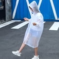thumbnail image 2 of Poncho de Pluie Transparent Imperméable pour Enfants avec Plastique Épaissi EVA, 2 of 5
