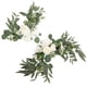 thumbnail image 3 of 1 juego de arco de flores para boda, romántico, artificial, con rosas, para ceremonia y recepción de boda., 3 of 7