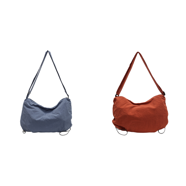 Bolso Bandolera Nailon Hombro Gran Capacidad para Mujer () Azul