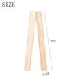 thumbnail image 3 of 2 piezas de baquetas de aprendizaje preescolar, juguete educativo, accesorios de instrumentos de percusión, juguete Musical, baquetas de madera para shamjiam Baquetas, 3 of 9