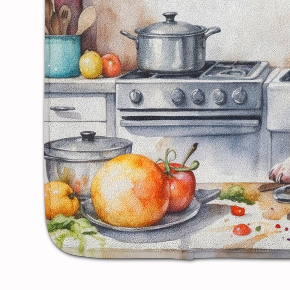 Yorkie Yorkshire Terrier The Chef Memory Foam Kitchen Mat