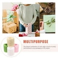 thumbnail image 2 of IFANLANDOR Raffia Paper Ribbons for Diy Accessory 4 Rolls Green Grass Color, 2 of 4