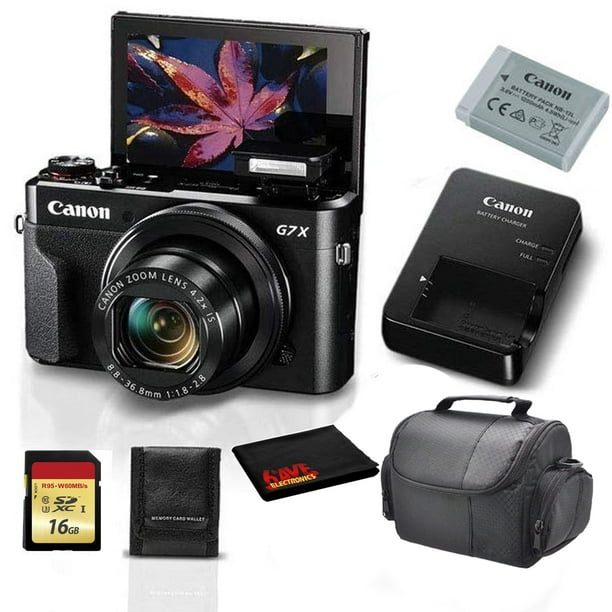 Perceptie In detail onze Canon PowerShot G7 X Mark II Digital Camera Bundle 2 - Walmart.com