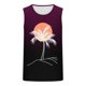 thumbnail image 3 of Camiseta sin mangas de cuello redondo para hombre, moda informal de verano, chaleco holgado, estampado deportivo, camiseta sin mangas de cuello redondo, blusa de poliéster para hombre, 3 of 3