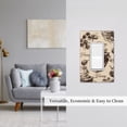 thumbnail image 5 of Honey Honeycomb Vintage Single Gang Wall Plate 1 Gang Decorative Electrical Outlet Light Switch Cover Switchplate, 5 of 5