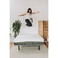thumbnail image 5 of 12" Gel Memory Foam Mattress Twin XL in White/Dark Gray 58759, 5 of 6