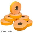 thumbnail image 4 of Fluorescent Orange Pricing Labels for Monarch 1131 Price Gun - 24 Rolls, 60,000 Labels - Buy 2 Sleeves Get 1 Free, 4 of 6