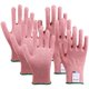 thumbnail image 2 of guantes de protección VentDepot GlovesPink 3 Pares S 203 a 216mm x 76 a 89mm HPPE Poliuretano CE EN388 Nivel 5, 2 of 3