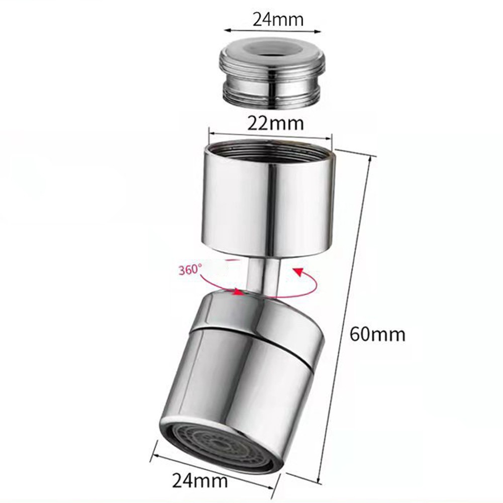 Gerich Kitchen Tap Aerator 360 Faucet Rotate Swivel End Diffuser Male