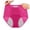 Red, variant on High Waist Menstrual Panties For Women Leakproof Underwear Breathable Cotton Triangle Briefs