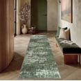 thumbnail image 2 of BERTHMEER 3'x5' Small Area Rugs for Kitchen Living Room Dining Room Bedroom Farmhouse Office Modern Abstract Contemporary Washable Non Slip Deep Green Rugs Carpets, 2 of 5