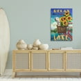 thumbnail image 3 of Stupell Industries Dog in Bicycle Basket Animals Painting Wrapped Canvas Art Print Wall Art, 30 x 45, 3 of 8
