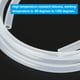 thumbnail image 4 of Tubería de silicona Uxcell 5/32" ID x 1/4" OD 1 rollo 3.28 pies de manguera de silicona pura alta flexible clara, 4 of 6