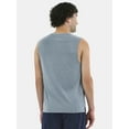 thumbnail image 3 of Athletic Works Men's and Men's Big & Tall Tri-Blend Muscle Tee, Sizes XS-4XLT, 3 of 5