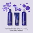 thumbnail image 4 of Clairol Professional Shimmer Lights Purple Shampoo, 2 fl. Oz Neutralizes Brass & Yellow Tones For Blonde, Silver, Gray & Highlighted Hair Packaging May Vary, 4 of 9