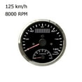thumbnail image 1 of Multi-function GPS Speedometer Odometer 125/200km/h 0-8000RPM Speed Tachometer Gauge For Car Boat With Turn Light Meter ,Wide Applicability, 1 of 7