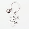 thumbnail image 3 of Puzzle Keychain Set Long Distance Relationships Gifts For Couples Love Friendship Gift, 3 of 5